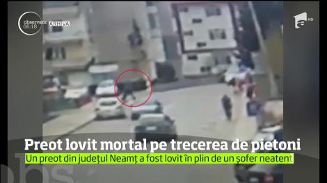 Un preot din Neamţ a sfârşit dramatic după ce a fost lovit de o maşină.