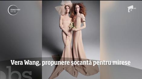 Vera Wang vine cu o propunere şocantă pentru femeile care vor deveni mirese!