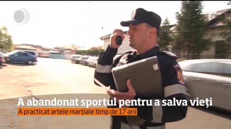 Un pompier din Prahova a abandonat sportul pentru a salva vieţi