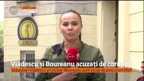 Sebastian Vladescu și Cristian Boureanu, acuzați de corupție