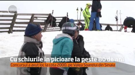 Cu schiurile în picioare la peste 80 de ani