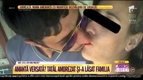 Și-a lăsat soția și cei patru copilași acasă și a fugit cu amanta