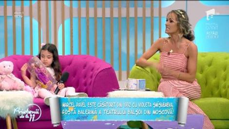 Fetița lui Marcel Pavel nu ascultă melodiile tatălui ei: "Ai vocea foarte puternică, mă deranjezi!"