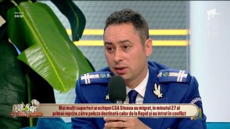 Spectacolul din tribune de la Steaua-Rapid, de pe Arena Națională, a fost umbrit de scenele de violență care s-au derulat pe parcurs