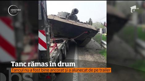 Armata română, cât pe ce să piardă un tanc