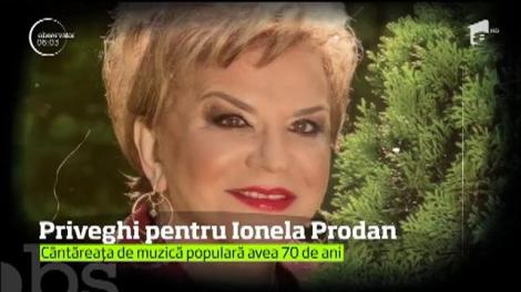 Surprize de proporții! Cine a fost la priveghiul Ionelei Prodan. Familia artistei, fără cuvinte!