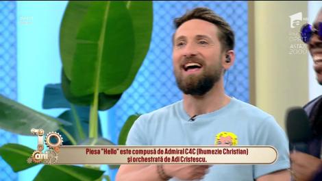 Piesa "Hello", compusă de Admiral C4C și orchestrată de Adi Cristescu