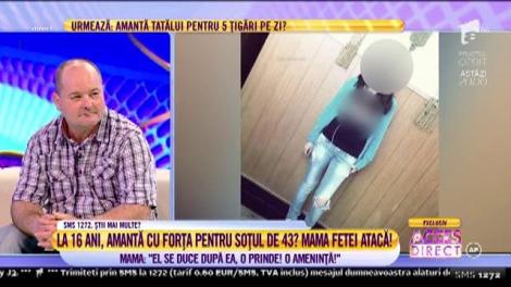 Mama presupusei amante adolescente: "Umblă după ea şi o ameninţă"