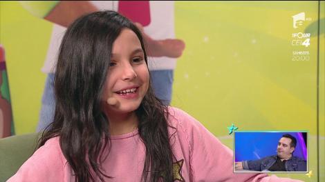 Fetiţa lui Silviu Andrei tremură de frică când își vede tatăl că își dă ochii peste cap!  DJ-ul o face la supărare sau din amuzament, dar micuța Natalia e terifiată!