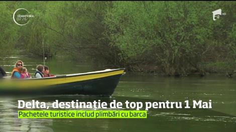 Delta, destinație de top pentru 1 Mai