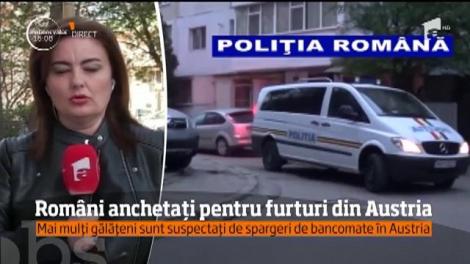 Români anchetați pentru furturi din Austria