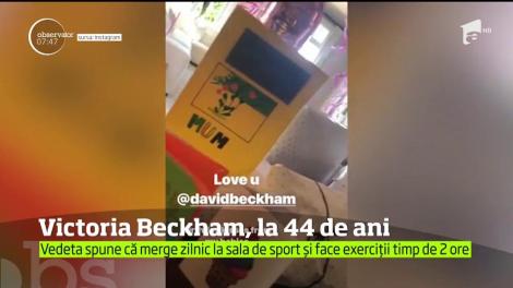 Victoria Beckham a avut un mic dejun special de ziua ei