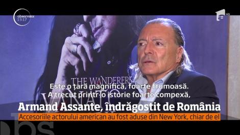 Actorul Armand Assante, îndrăgostit de România