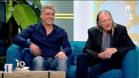 Meci de tenis de masă, la Neatza! Armand Assante & Lior Ashkenazi vs. Răzvan & Dani