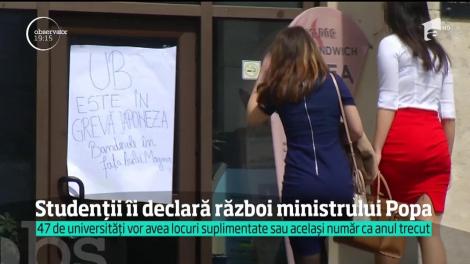 Război &icirc;ntre cele mai cunoscute universităţi din ţară şi ministrul Educaţiei
