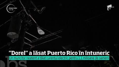 Vestitul muncitor Dorel a ajuns şi-n Puerto Rico. Dintr-o mişcare, a lăsat un milion de oameni în beznă
