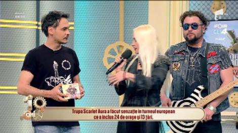 Trupa Scarlet Aura, senzație în turneul european ce a inclus 24 de orașe și 13 țări