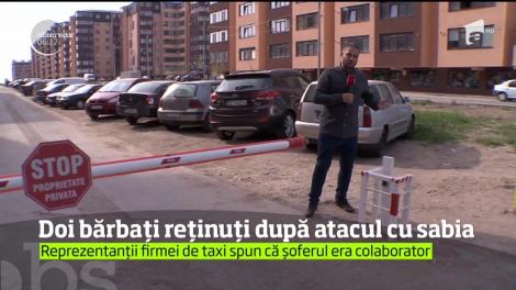 Bărbaţii care l-au atacat cu sabia pe administratorul unui bloc dintr-un cartier rezidenţial de lângă Capitală au fost găsiţi şi reţinuţi