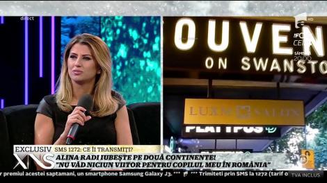 Alina Radi iubeşte pe două continente! "Nu mă mut definitiv în Australia"