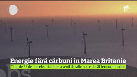 Energie fără cărbuni în Marea Britanie