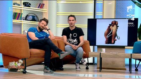 Părul lui Dani Oțil și mamuții din filmul de animație "Ice Age", asemănare izbitoare