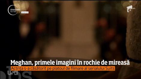 Cu o lună &icirc;nainte de nunta cu prinţul Harry, Meghan Markle a &icirc;mbrăcat rochia de mireasă. Modelul este superb! Internauții: &bdquo;E mai frumoasă dec&acirc;t Kate!&rdquo;