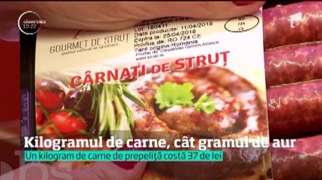 Kilogramul de carne, cât gramul de aur