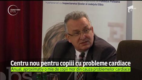 Centru nou pentru copiii cu probleme cardiace