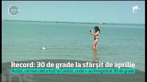 Românii s-au bucurat de un weekend de vară autentic. Temperaturile au urcat până la 30 de grade Celsius