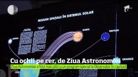 A fost forfotă mare noaptea trecută la Observatorul Astronomic din Capitală. A fost ziua astronomiei