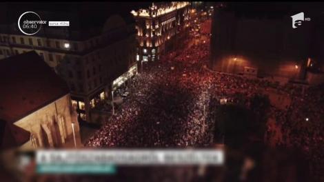 Proteste împotriva lui Viktor Orban