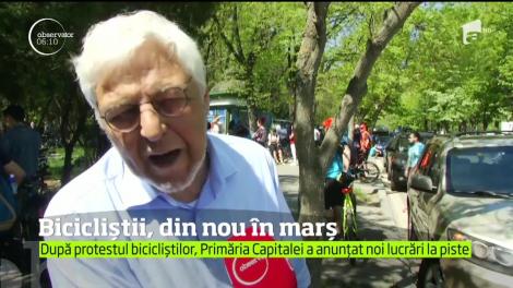 Bicicliştii bucureşteni au ieşit din nou în stradă