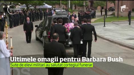 Ultimele omagii pentru Barbara Bush