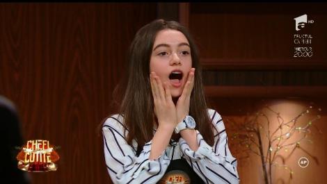 Reacția colosală a lui chef Sorin Bontea, după ce fiica lui a venit la emisiune: ”Cum ai ajuns aici? Mami știe?”  Scărlătescu l-a taxat imediat: ”E fii-ta. Nu e un bucătar. Ia-o ușurel. Are și ea o vârstă...”