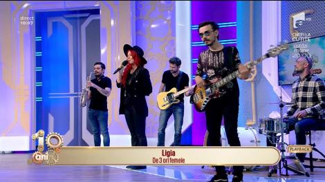 Ligia cântă, la Neatza, melodai "De 3 ori femeie"