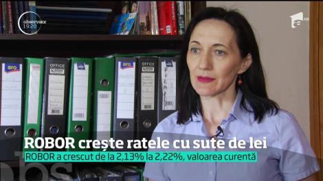Vești proaste pentru mii de români! Indicele ROBOR a atins cel mai mare nivel din 2018, iar ratele vor sări în aer la creditele în lei
