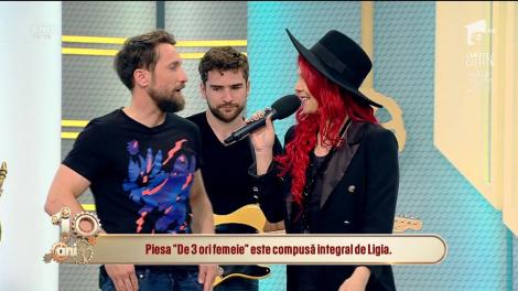 Ligia lansează, la Neatza, melodia "De 3 ori femeie"