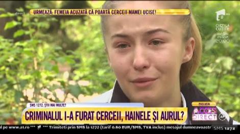 Femeie ucisă de iubitul tinerel pentru cercei și haine? Fiica: "Lucrurile mamei au apărut la acest om în curte"