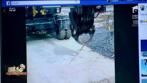 Smiley News. Cum dă un bărbat cu mătura? Răspuns: Cu exacavatorul