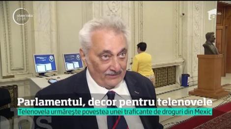 Renumit pentru scenele lacrimogene şi intrigi, Parlamentul României este dorit şi de producătorii de telenovele