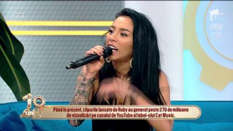 Îți taie răsuflarea! Ruby, super HOT în noul videoclip: "Nu te mai atinge în timp ce vorbești"