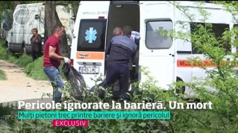 O femeie a murit călcată de tren în nordul Capitalei, după ce ar fi ignorat bariera. La câteva minute de la tragedie, şi alţi trecători au fost la un pas de moarte