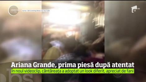 Ariana Grande şi-a lansat primul single de la atentatul din Manchester