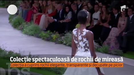 Colecție spectaculoasă de rochii de mireasă, la Barcelona