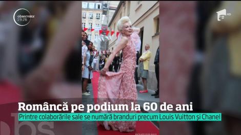 Rodica Paleologue, pe podium la vârsta de 60 de ani