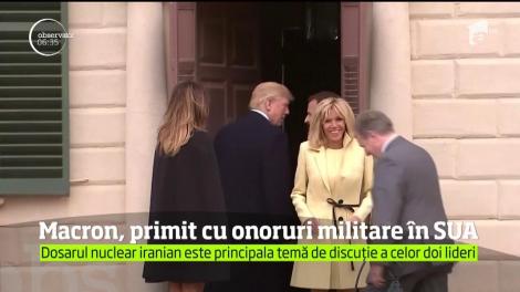 Preşedintele Franţei a sosit la Washington pentru o vizită de trei zile