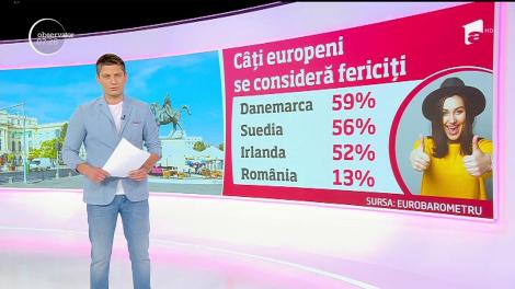 Românii sunt printre cei mai nefericiţi cetăţeni din Uniunea Europeană