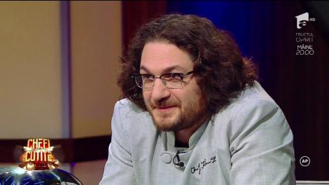 A mâncat pentru prima dată carne de șarpe, dar mirosul dintr-o farfurie l-a speriat teribil! Chef Florin Dumitrescu, reacție colosală: ””Jur că mă apucă plânsul. Mi-e frică să gust!”