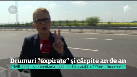 Jumătate din drumurile din România, un adevărat pericol