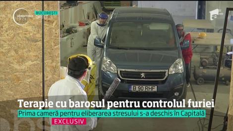 În România, a apărut prima cameră de eliberare a furiei
